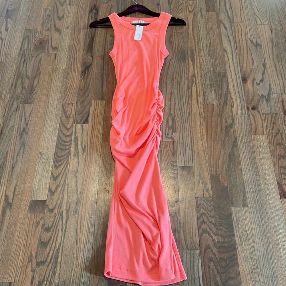 Coral Sleeveless Maxi Dress - Picture 4 of 8